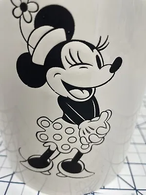 Disney Mickey And Minnie Black And White Canister Cookie Jars • $17.95