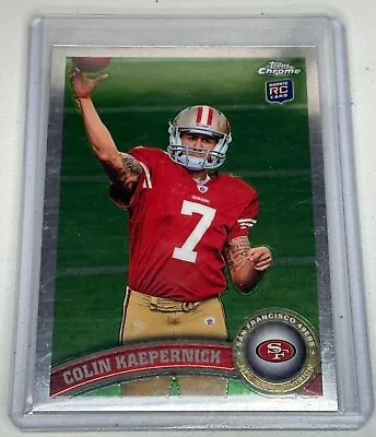 2011 Topps Chrome Colin Kaepernick RC San Francisco 49ers #25 • $3.79