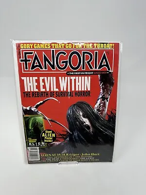 FANGORIA Magazine Issue # 336 October 2014 The Evil Within W/POSTER • $8