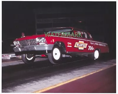 Vintage NHRA Drag Racing- WILDFIRE -1962 409 Chevy Impala-Maple Grove Dragway • $4.50