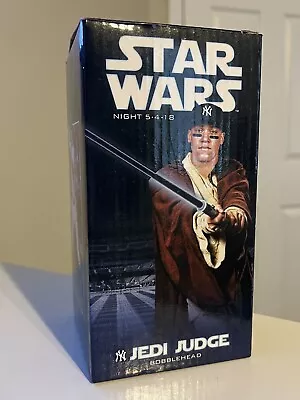 Aaron Jedi Judge NEW YORK YANKEES Bobblehead Figurine SGA 5/4/2018 Star Wars Day • $319