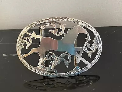 VOGT Sterling Silver Belt Buckle 52 Grams • $249