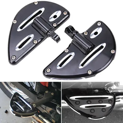 $54.54 • Buy Rear Driver Passenger Floorboards Footrest Foot Pegs Footpegs For Harley Touring