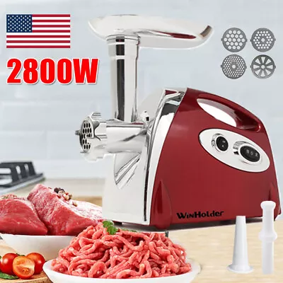 2800W Home Commercial Electric Meat Grinder Home Sausage Maker Mincer Stuffer • $52.99