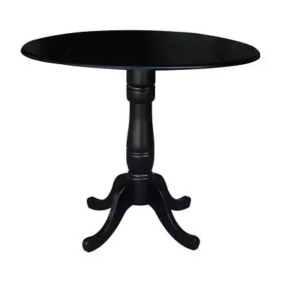 International Concepts Counter-height Table 42  Drop-leaf Solid Wood Black • $369.84