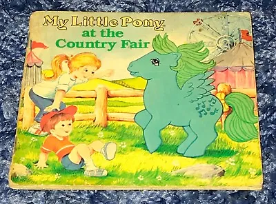 My Little Pony Book 80s Books Vintage At The Country Fair Vintage 1980s Children • $6.99