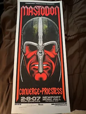 Mastadon Mike Martin Poster • $75