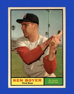 1961 Topps Set-Break #375 Ken Boyer EX-EXMINT *GMCARDS* • $1.54