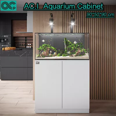 Aquarium Stand And Cabinet 3FT Fish Tank Cabinet 90*50*90 Contemporary And Simpl • $279.95