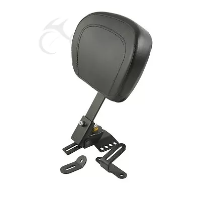 $54.99 • Buy Plug-In Driver Rider Backrest Pad Fit For Harley Touring Road Street Glide 97-22