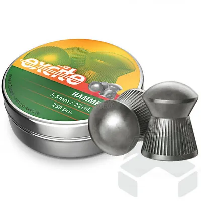 H&N Excite Hammer .22 Tin Of 250 • £11.98