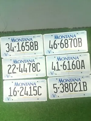 2000 Reissue Montana  Big Sky  License Plate Excellent/near Mint Random Sort • $8.50