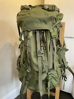 Karrimor Sabre SF 60-100 Litre Bushcraft/Hiking/ Military Style Rucksack Green • £130