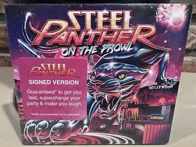 STEEL PANTHER   On The Prowl   Signed  CD Insert • $59.99