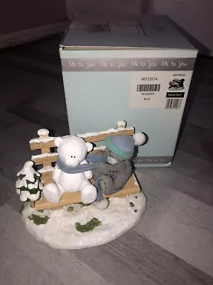 Me To You SNOW PALS Figurine In Original Box. • £20