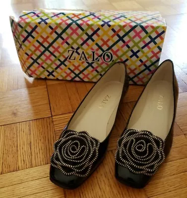 $49.99 • Buy New ZALO SHOES CIBELES BLACK PATENT LEATHER SIZE 8 RETAIL $214