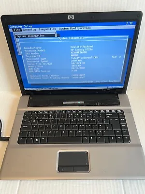 HP Compaq 6720s Screen Size 15.4  Intel Celeron 550 2.00GHz Windows Laptop #7 • £10