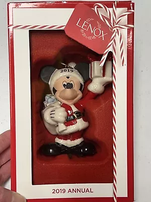 Lenox Disney Showcase Collection. 2019 Merry Mickey 4  NIB • $23