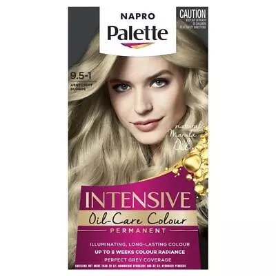 Schwarzkopf Napro Palette Hair Dye Colouring 9.5-1 Ashy Light Blonde Colour • £13.67