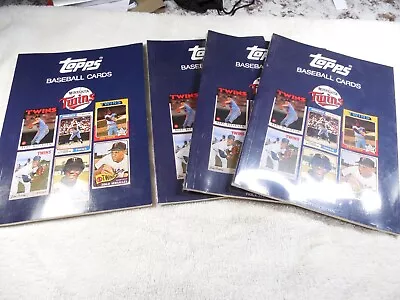 Topps  Baseball Cards Booklet MN TWINS • $15