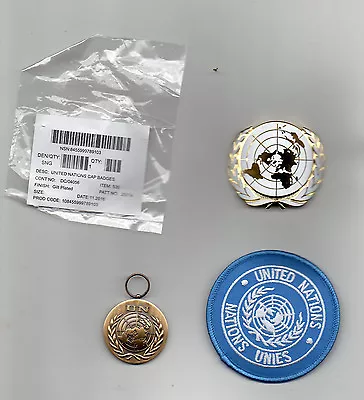 United Nations Medal For Central America (onuca) un Beret Badge & Sleeve Badge • £25.95