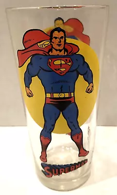 Vintage Superman Pepsi Super Series Moon Glass DC Comics 1976 • $22.99