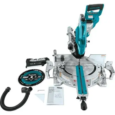 Makita XSL07Z 18 Volts X2 LXT Brushless Dual Miter Saw With Laser Tool Only • $977.55