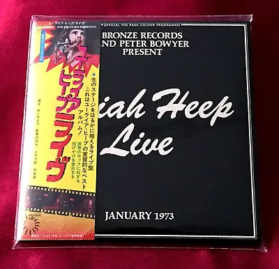 $99.99 • Buy Uriah Heep Live SHM MINI LP 2 X CD JAPAN UICY-94726-27
