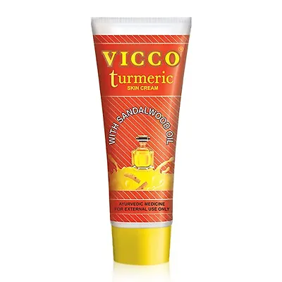 Vicco Turmeric Skin Cream For Skin Whitening Fairness 70 GmAyurvedic Solution • $11.54