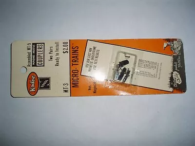 Kadee MT-3 HO Micro Couplers 2 Pair • $1.79