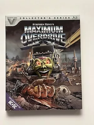 Maximum Overdrive Vestron Video Collector's Series 17 Blu-ray SLIPCOVER ONLY • $19.99