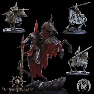 $119.17 • Buy Lot Of 4  Penitent Cavalry   CRUSADE Repentor Wargame Miniature, RPG, D&D,