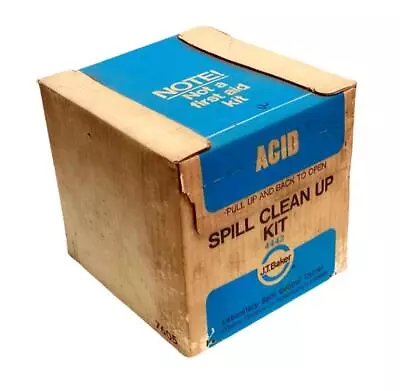 J.T. Baker 1-4442 Acid Spill Clean-Up Kit • $49.99
