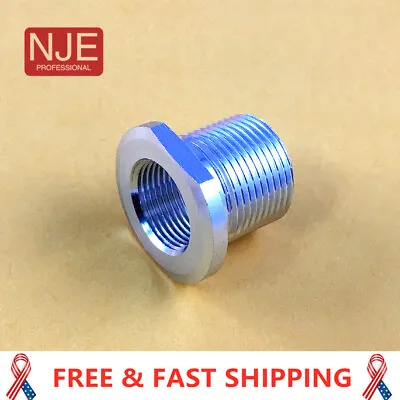 2022 NEW Thread Convert 1/2x28 Thread To 5/8x24 Silver Aluminum Muzzle Adapter  • $7.64