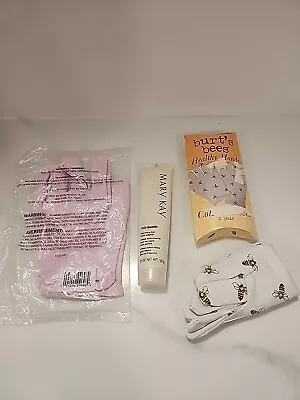 Lot Of 1 New Mary Kay Satin Hands Fragrance Free Hand Cream 3 Oz & Gloves • $17.99