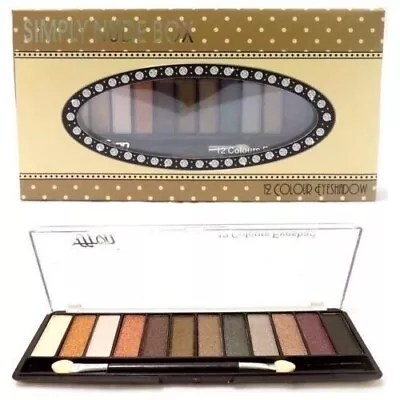 £2.99 • Buy Saffron Simply Nude 12 X Eyeshadow Palette - Shimmer Nude Shades