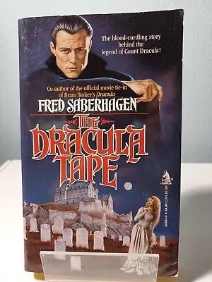 The Dracula Tape Fred Saberhagen Vintage Tor Horror Paperback • $8.71