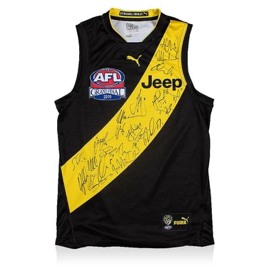 $1062.91 • Buy Richmond Squad Signed 2019 AFL Guernsey Autograph