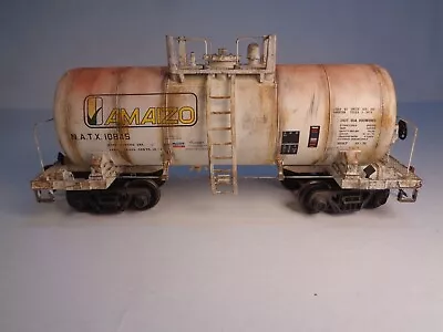 O Scale MTH Amazio 8000 Gallon Tank Car NATX #10845-Weathered! • $85