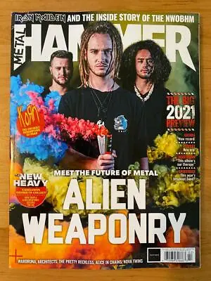 METAL HAMMER Magazine Feb 2021 ALIEN WEAPONRY New Heavy COVER 2/4 Iron Maiden • $16.99