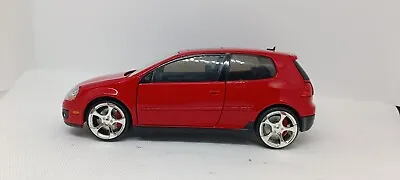 RARE Jada Toys - 2007 Volkswagen Golf MK5 GTi - Black Car Model 1/24 Dub City VW • $80.82