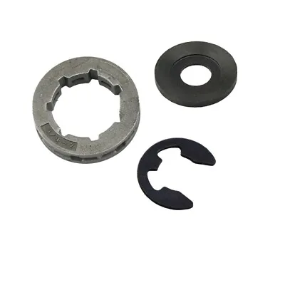 £4.64 • Buy Washer E-clip Sprocket Rim 7T For STIHL 044 046 066 MS440 MS460 MS660 Chainsaw
