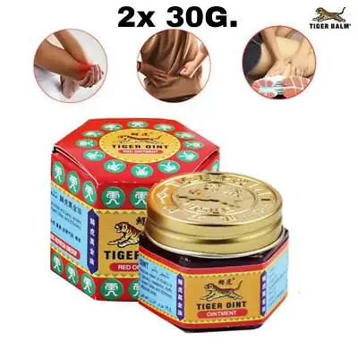 Tiger Balm Red Ointment Thai Herbal Aroma Relaxing Massage Balm 2x30g • $20.99