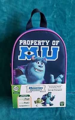 Disney Pixar Monsters University Backpack LeapFrog Carrying Pack • $13.99