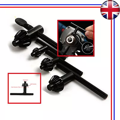 Replacement Drill Chuck Key Wrench Electric Drill Clamping 10mm/13mm/16mm/20mm • £12.06