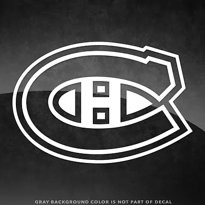 Montreal Canadiens NHL Vinyl Decal Sticker - 4  And Larger - 30+ Color Options! • $3.49