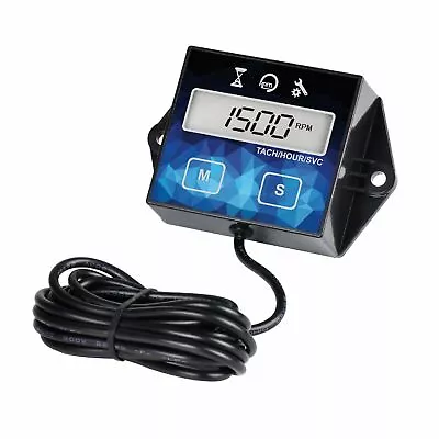 Self Powered Engine Digital Hour/Tachometer ZTR Lawn Mower Tractor Generator • $12