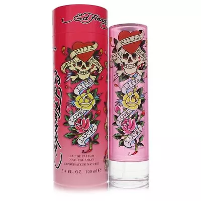 Ed Hardy By Christian Audigier Eau De Parfum Spray 3.4 Oz / E 100 Ml [Women] • £70.99