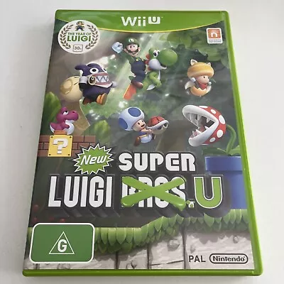 New Super Luigi U (2013 PAL Wii U) Game VGC Nintendo • $74.95