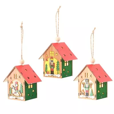 Soldier House LED Light Christmas Decoration Tree Ornaments • $15.24